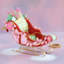 Parisian Sleigh Tabletop, Red, Resin, 24”