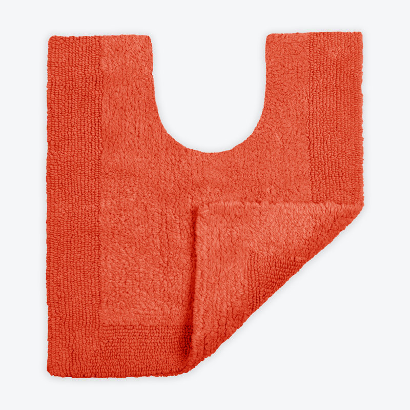 Fredrico Reversible Pedestal Mat, Terracotta