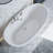DreamLine Montego 60 in. L x 27 in. H White Acrylic Freestanding Bathtub