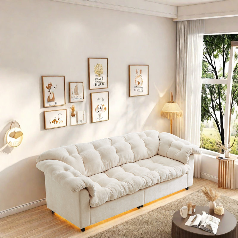 Canapé Chenille, Beige
