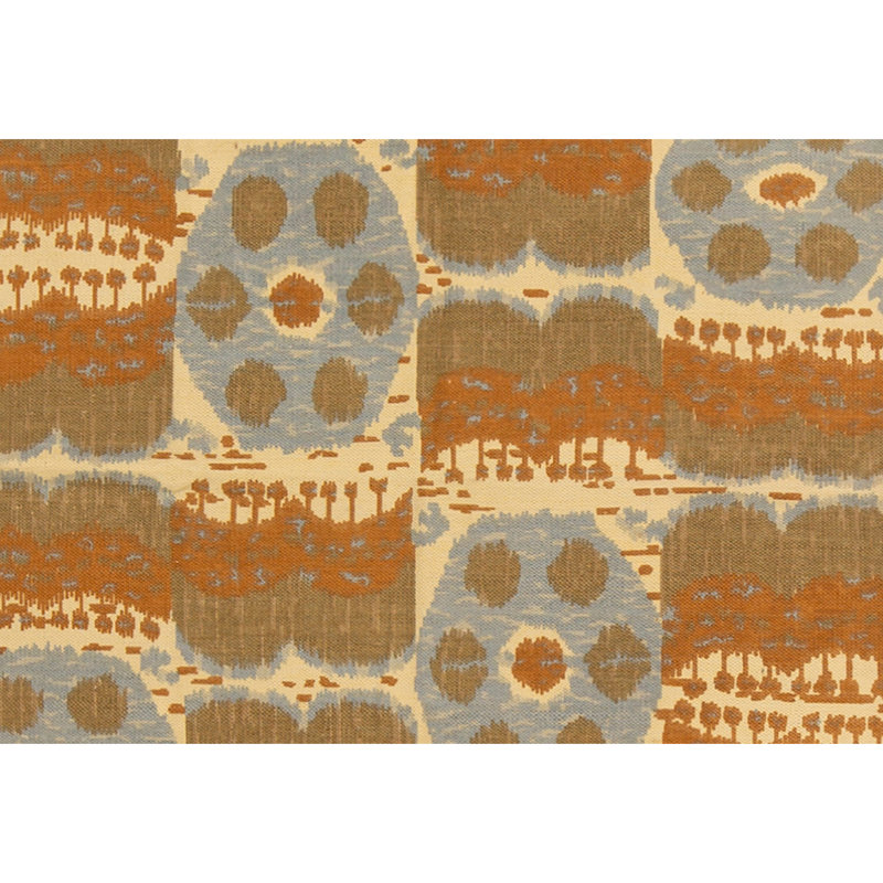 Flatweave Wool Ikat Indoor Rug