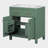 30'' Single Bathroom Vanity with Ceramic Top-849218260