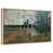 Floating Frame Natural Wood