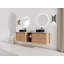 Meuble-lavabo mural avec lavabo d'art en céramique et 1 tablette de rangement-1867106453-1867106455
