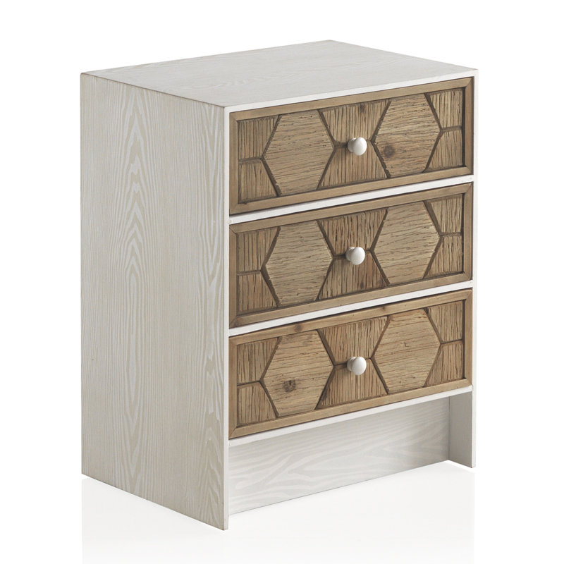 Theodore 49 cm W Bedside Table
