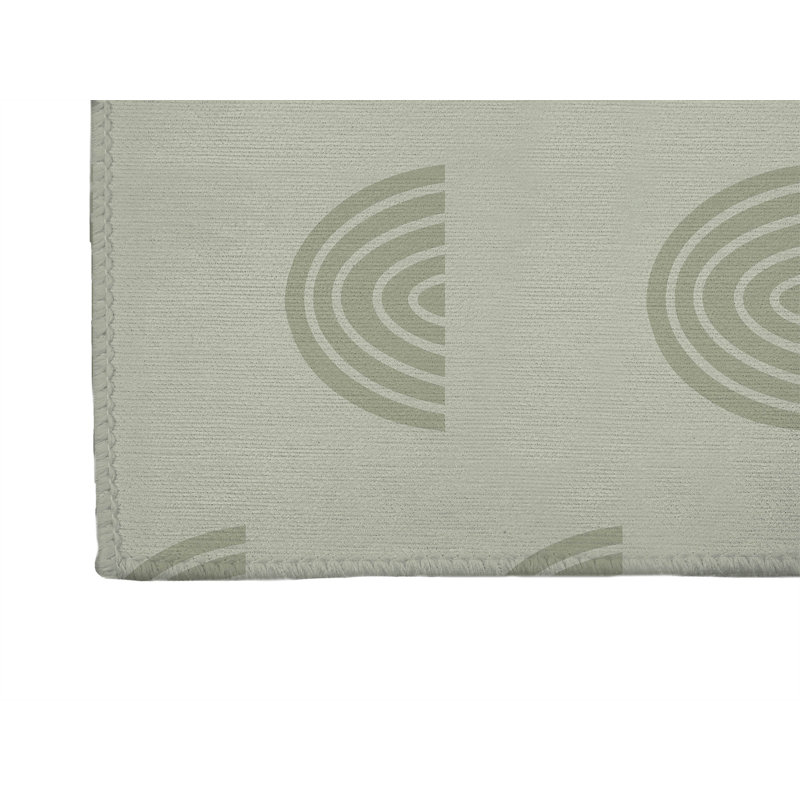 Paillasson Bows Match, Vert clair, L 60 po x L 84 po