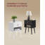 Elizabethton 39cm W Manufactured Wood Bedside Table-1088558833