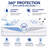 Davidsville Bed Bug and Hypoallergenic Cotton Zippered Waterproof Mattress Protector with 360 Degree Protection-14624707-123820108