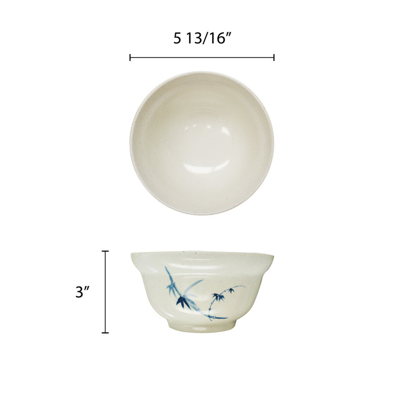 Bamboo 20 oz. Melamine Bowl