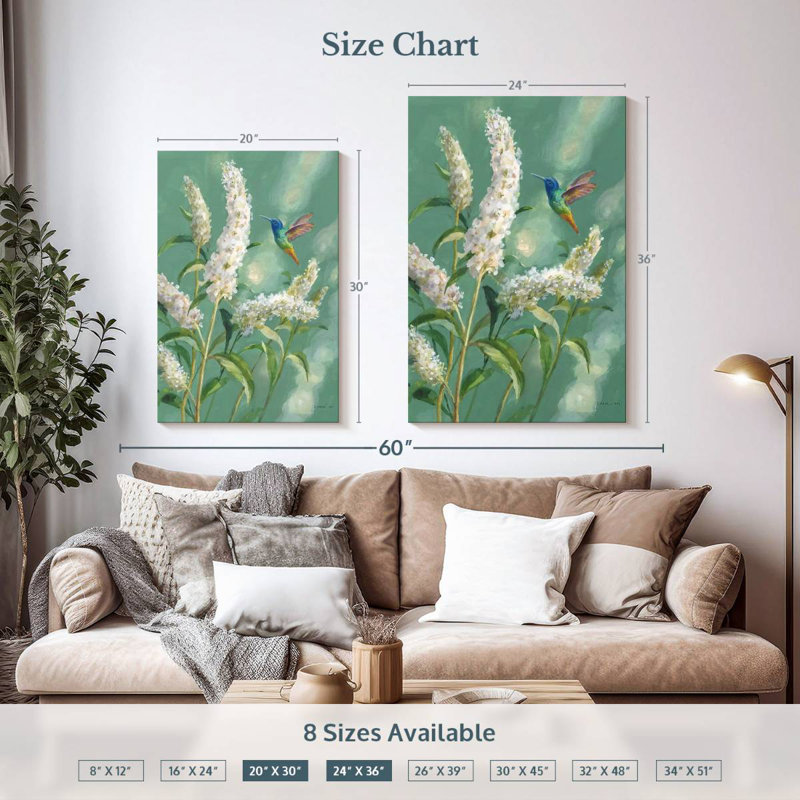 Brampt Hummingbird Spring II, 36" H x 24" W