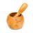 Wood Mortar And Pestle Set