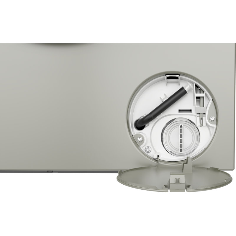 800 Series 2.4-Cu. Feet High Efficiency Stackable Steam Cycle Smart Front-Load Washer ( Pearl Steel ) ENERGY STAR