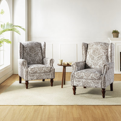 Fauteuil d'appoint à oreilles Anndi