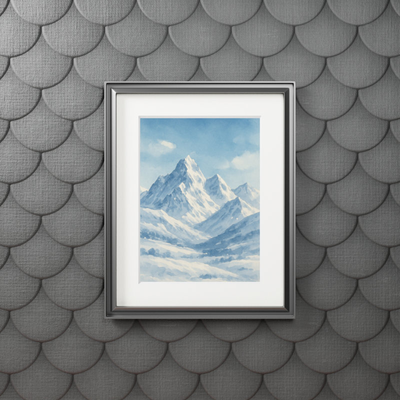 Clinger Single Picture Frame Print, 35.56 cm H x 27.94 cm W