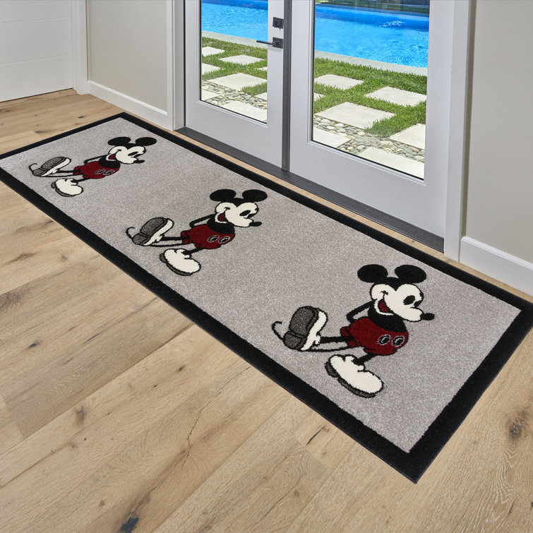 Licensed Disney Mickey Mouse Standing Classic Pose Indoor Area Rug