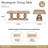 West Kensington Rectangular Dining Table - Sea Salt Caramel-122004726