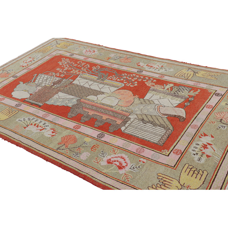 One-of-a-Kind 5'10x8'11 Hand Knotted Area Rug