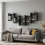 Dillow 10 Piece Floating Shelf Modern Wall-Mounted Storage and Display-127279762