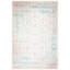 Tapis oriental turquoise / ivoire Alston-1408379906