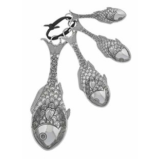 Ganz 4 -Piece Metal Measuring Spoon Set