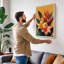 Tropical Blooms Botanical - Wrapped Canvas-1302656530-1302656621