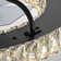 22" Hudman Dimmable Crystal Ceiling Fan with LED Lights
