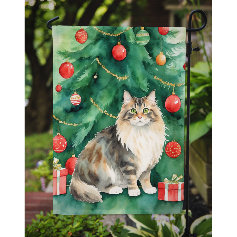 Drapeau de jardin Pixie Bob, Cymric