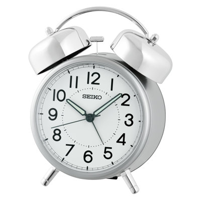 Seiko QHK063SLH Bedside Alarm, Quartz