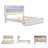 Beamond Upholstered Bookcase Bed-89113210