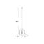 Luminaire suspendu carré 1 lumières Hicks