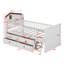 Lit simple avec rangement 4 tiroirs-974068470