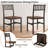 Manviraj 3-Piece Round Dining Table Set-1996500200
