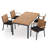Outdoor Furniture Monterey 5 Piece Dining Set with 72 in. Table-70572034-70572026