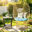 Metal Outdoor Side Table , 46cm W 46cm D