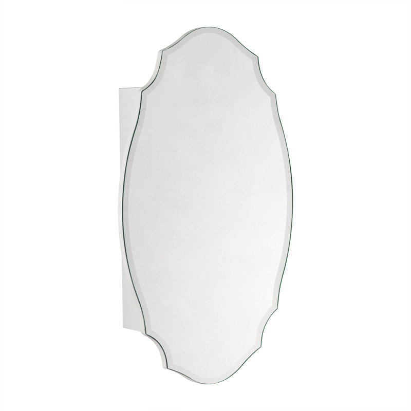Armoire à pharmacie ovale sans cadre Marlawe, 30 po x 20 po