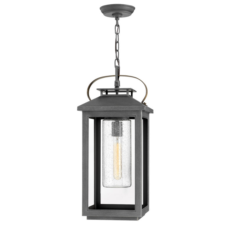 Medium Hanging Lantern, Ash Bronze