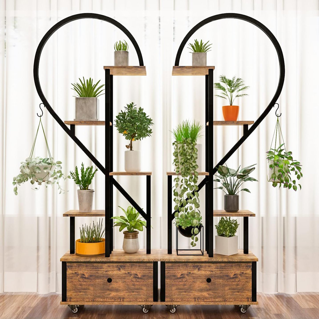 Anice Free Form 6-Tiered Plant Stand 17 Stories