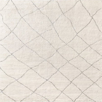 Tapis oriental blanc Brekke