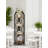 4-Tier Corner Shelf, Industrial Corner Bookshelf, 44 Lbs Per Shelf Capacity, Space-Saving Storage Stand For Living Room, Bedroom, Home Office-118704767-118704763