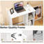 Bureau moderne 31,5 pouces avec 2 compartiments