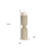 13" Beige Metal Abstract Tabletop Candle Holder-131507629