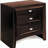 Espresso 2-drawer Nightstand