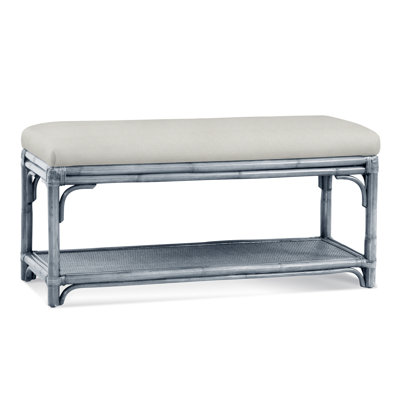 Banc de rangement en osier Summer Retreat