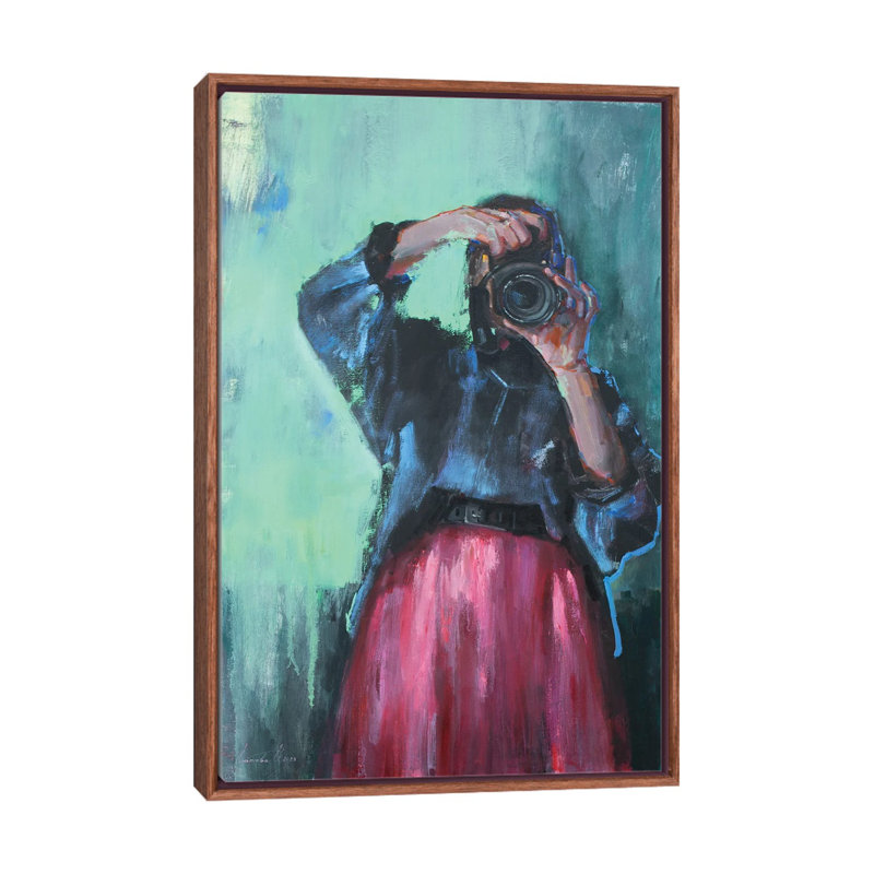 «Lucky Moment», reproduction d'art mural, Brun, Reproduction encadrée sans passe-partout, H 26 po x l 18 po