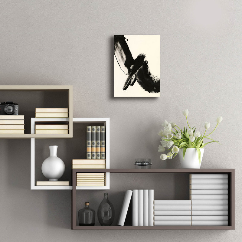 «Black Expression I» par Regina Moore, H 16 po x l 12 po x P 0,13 po