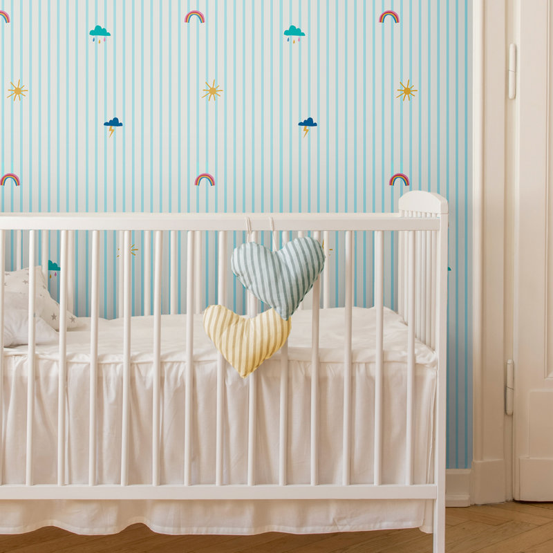Children's Joules Striped Wallpaper Double Roll