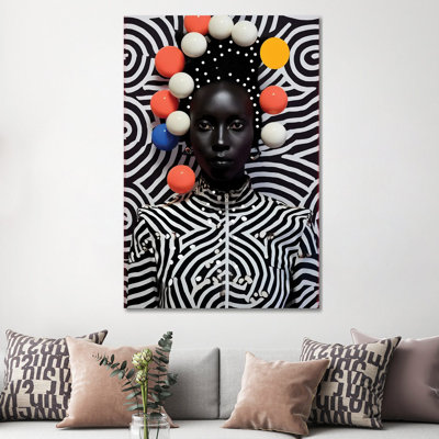 «African High Fashion II», reproduction d'art sur toile encadrée