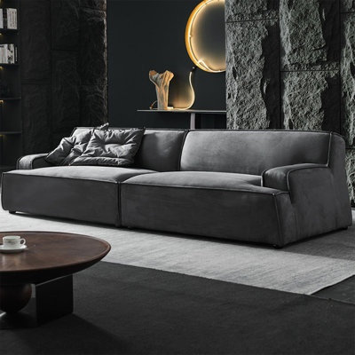 Coussin gris modulaire 100% polyester