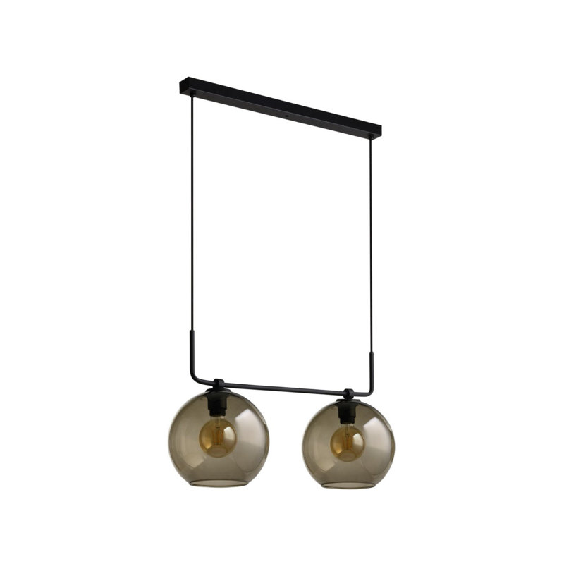 Converse 2 - Light Black Kitchen Island Pendant