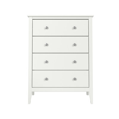 Commode 4 tiroirs en bois massif